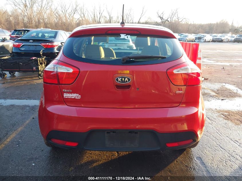 2012 Kia Rio5 Lx VIN: KNADM5A37C6067852 Lot: 41111170