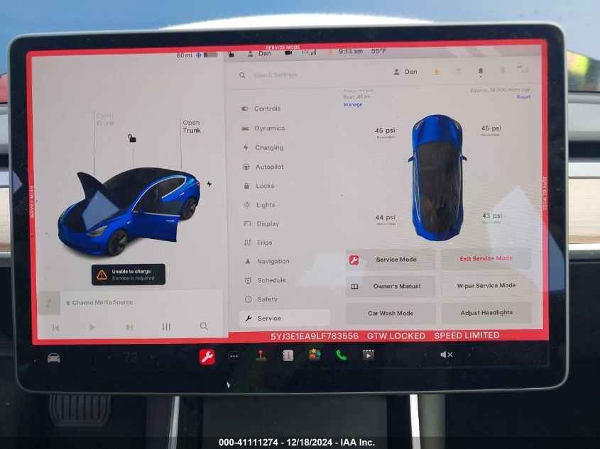 2020 TESLA MODEL 3 STANDARD RANGE PLUS REAR-WHEEL DRIVE/STANDARD RANGE REAR-WHEEL DRIVE - 5YJ3E1EA9LF783556