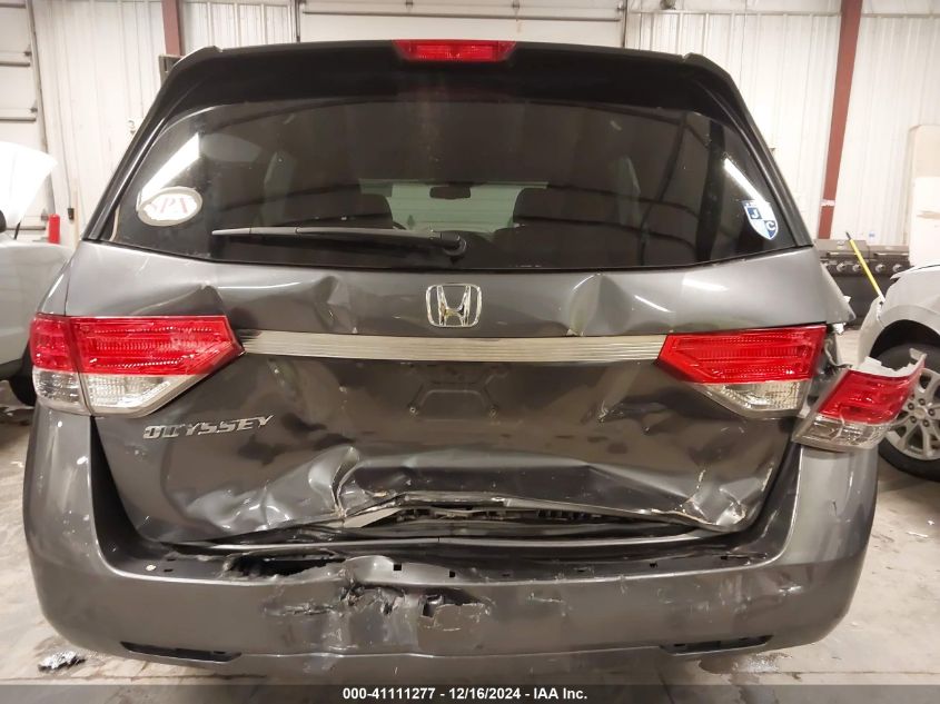 VIN 5FNRL5H64GB123381 2016 Honda Odyssey, Ex-L no.6