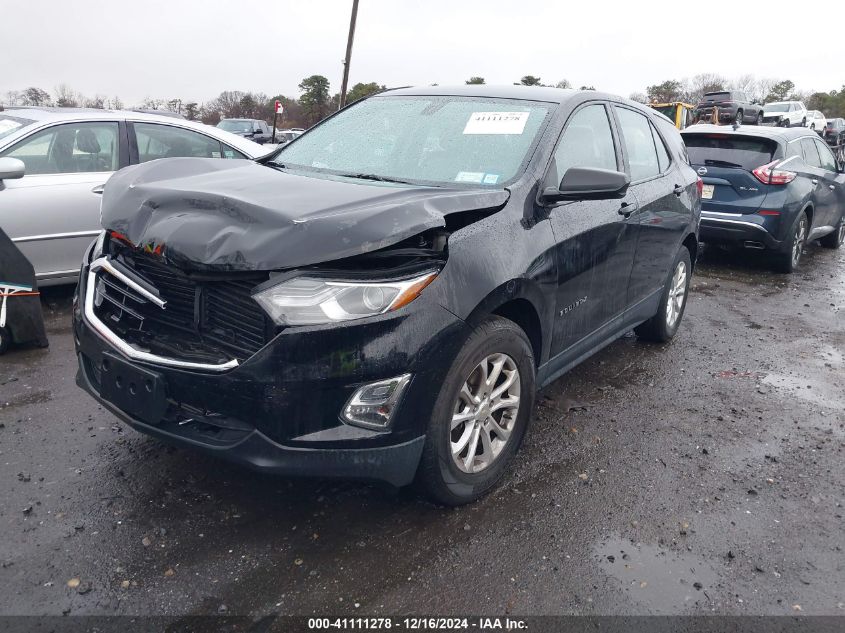 VIN 3GNAXSEV4KL250290 2019 Chevrolet Equinox, LS no.2