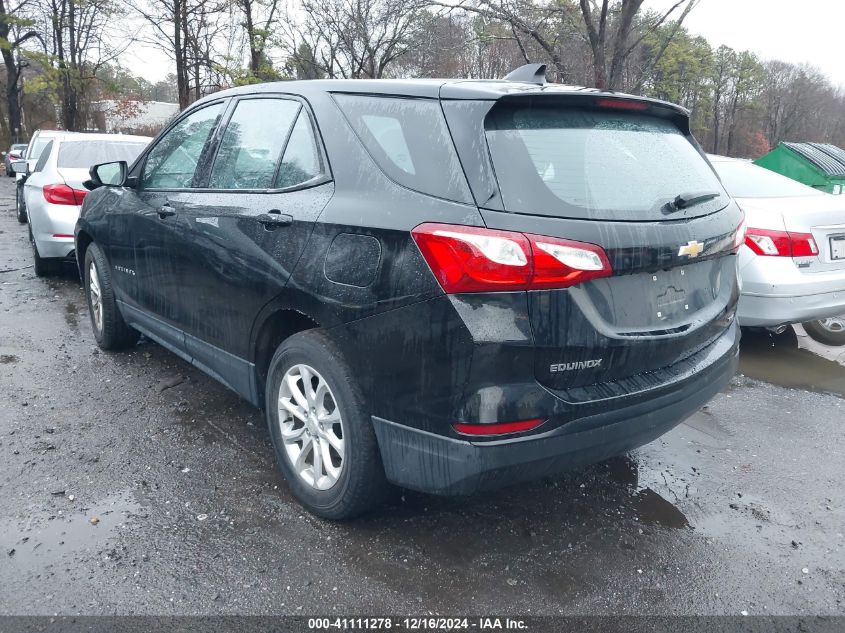 VIN 3GNAXSEV4KL250290 2019 Chevrolet Equinox, LS no.3