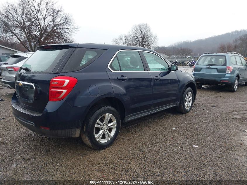 VIN 2GNALBEK6H1524536 2017 CHEVROLET EQUINOX no.4