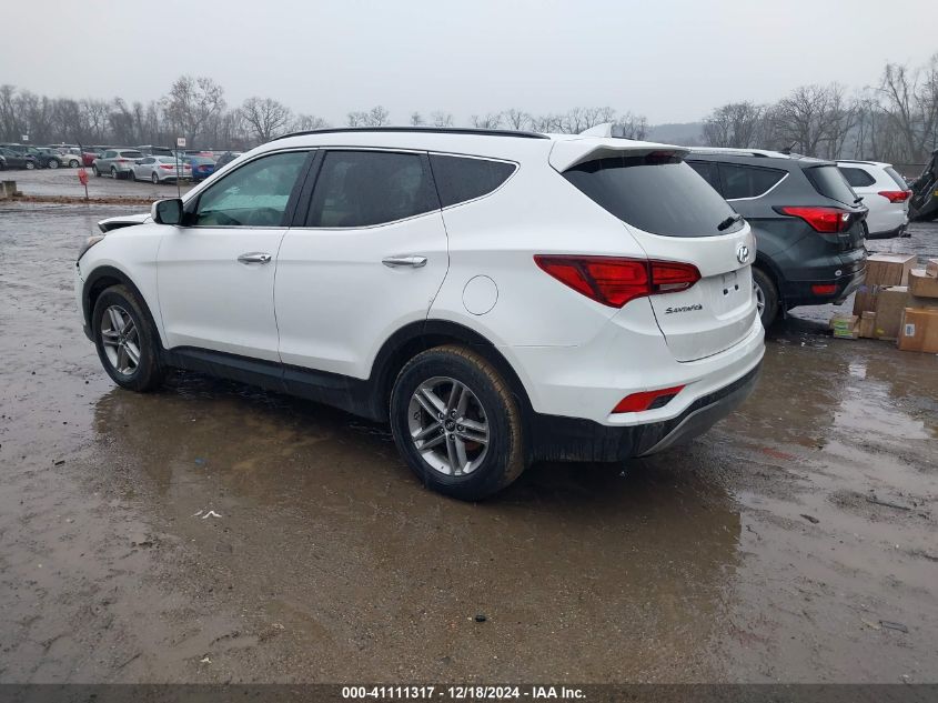 VIN 5NMZUDLB0HH045015 2017 Hyundai Santa Fe, Sport... no.3