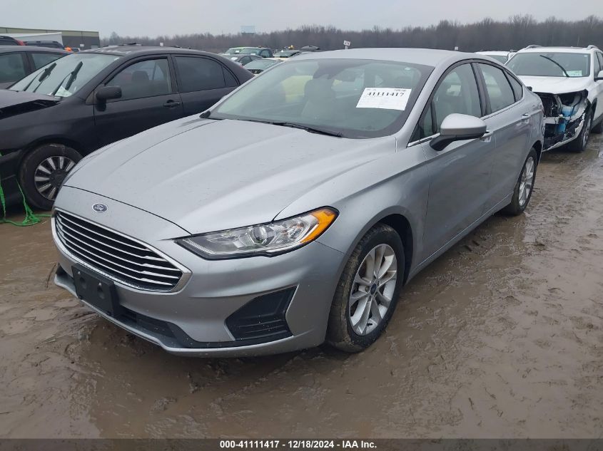 VIN 3FA6P0HD1LR147063 2020 Ford Fusion, SE no.2