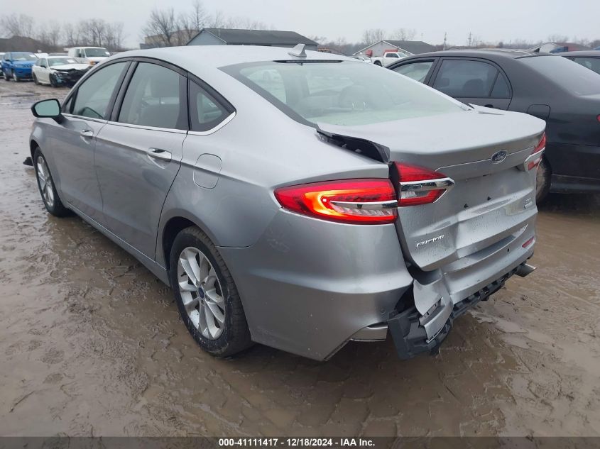 VIN 3FA6P0HD1LR147063 2020 Ford Fusion, SE no.3