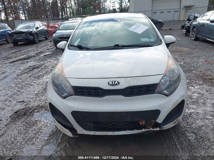 2015 Kia Rio Lx VIN: KNADM5A34F6516733 Lot: 41111456