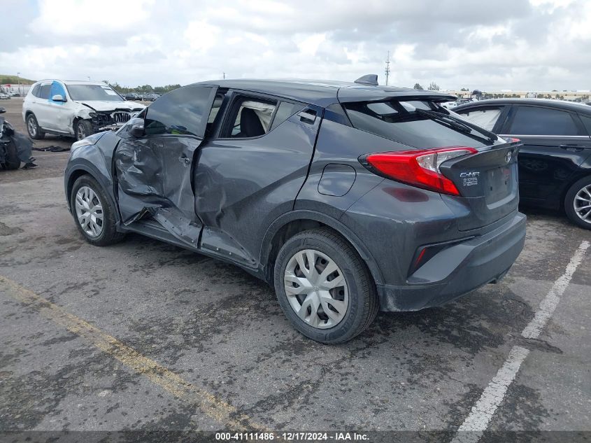 VIN NMTKHMBX9MR128502 2021 Toyota C-HR, LE no.3