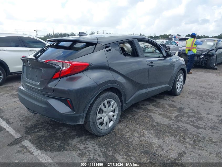 VIN NMTKHMBX9MR128502 2021 Toyota C-HR, LE no.4