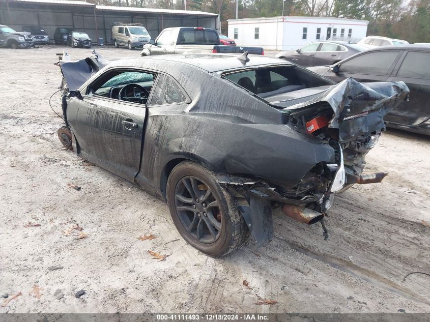 2014 Chevrolet Camaro 2Ls VIN: 2G1FA1E30E9237027 Lot: 41111493