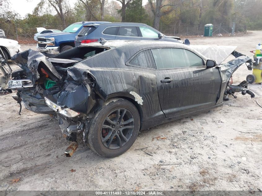 2014 Chevrolet Camaro 2Ls VIN: 2G1FA1E30E9237027 Lot: 41111493