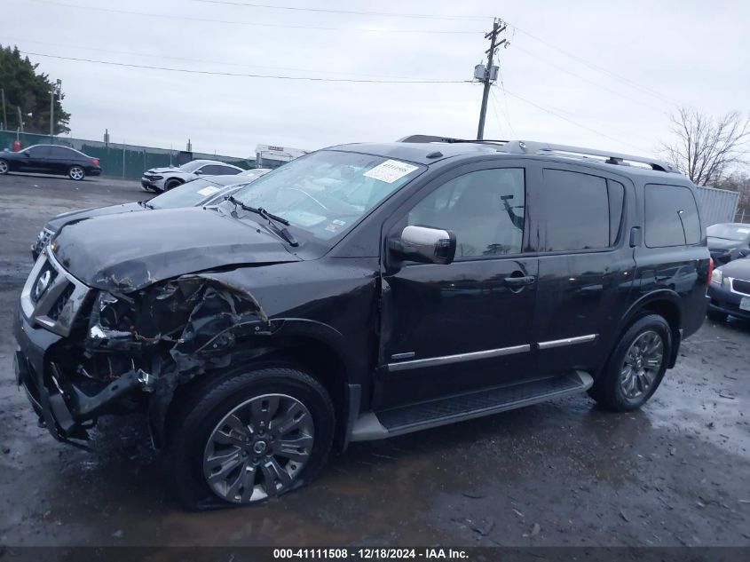 2015 Nissan Armada Platinum VIN: 5N1BA0NC0FN610237 Lot: 41111508