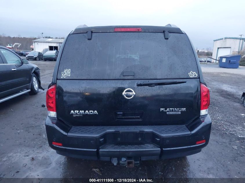 2015 Nissan Armada Platinum VIN: 5N1BA0NC0FN610237 Lot: 41111508