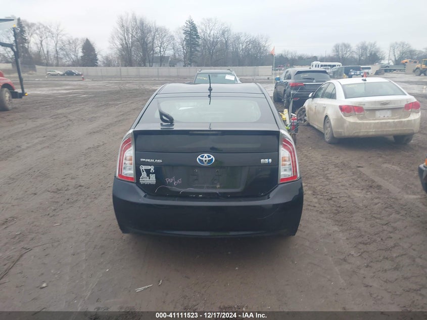 2012 TOYOTA PRIUS VIN: JTDKN3DU2C5492126
