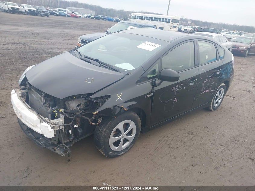 2012 TOYOTA PRIUS VIN: JTDKN3DU2C5492126