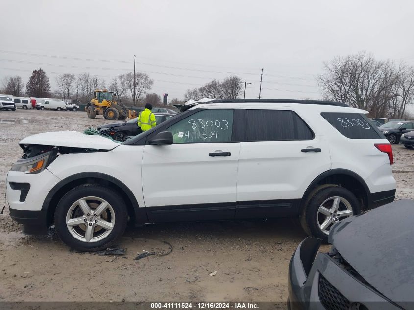 2018 Ford Explorer VIN: 1FM5K8BH7JGC83003 Lot: 41111524