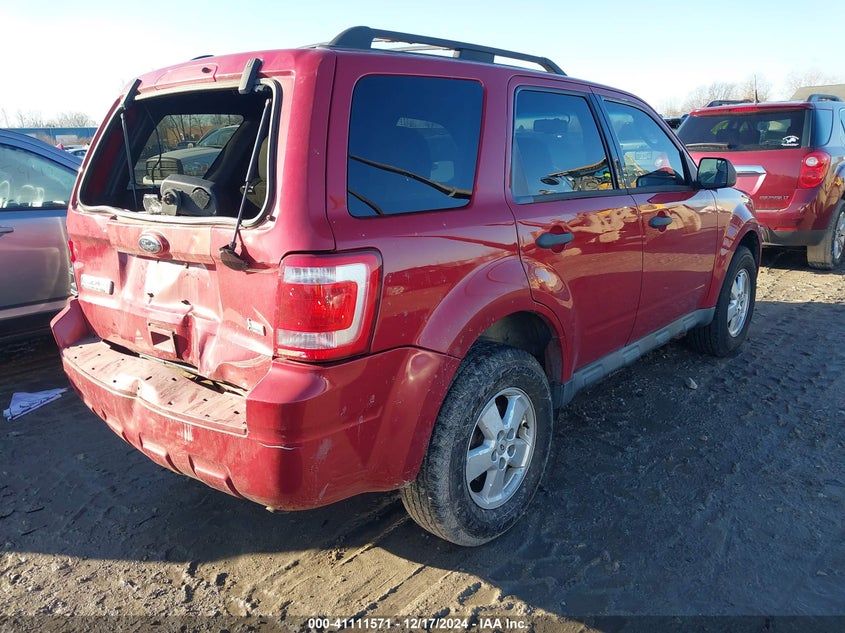 Vin: 1fmcu0dg2akc67537, lot: 41601714, ford escape xlt 20104