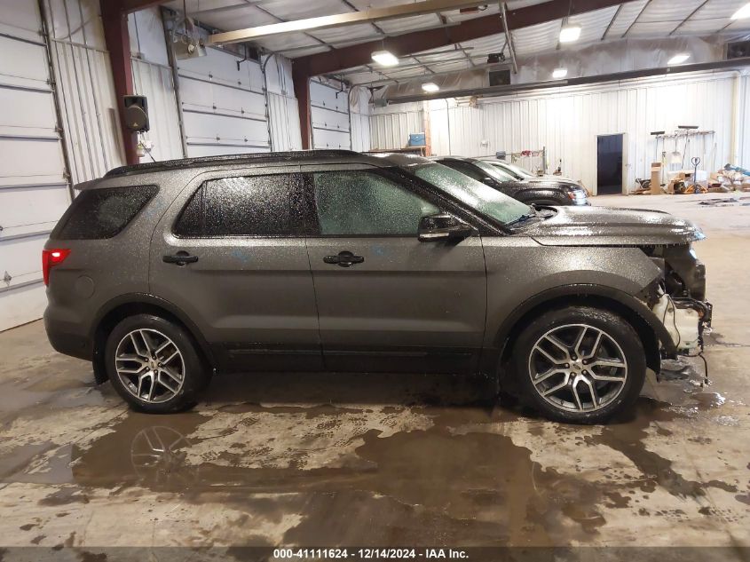 2018 Ford Explorer Sport VIN: 1FM5K8GT6JGA14052 Lot: 41111624