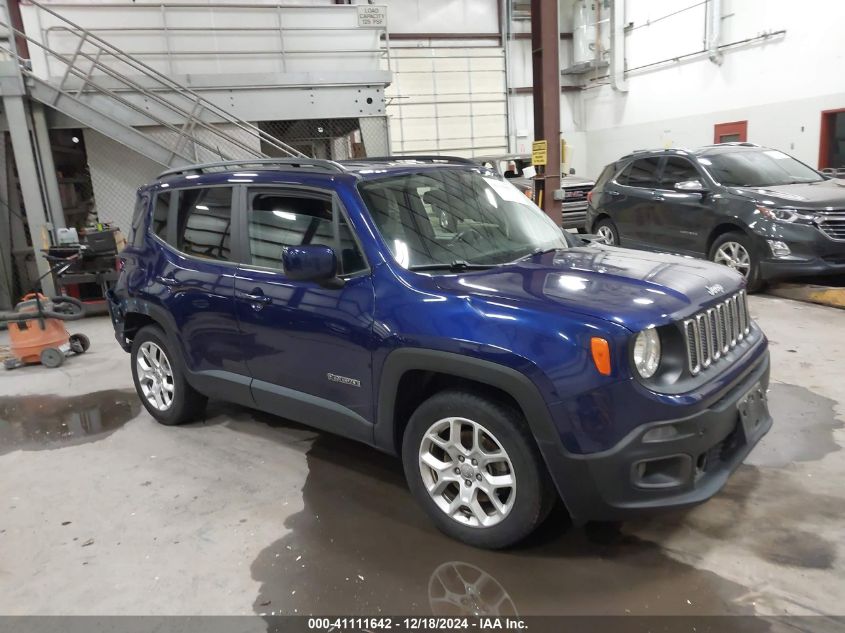 2017 Jeep Renegade, Latitude Fwd