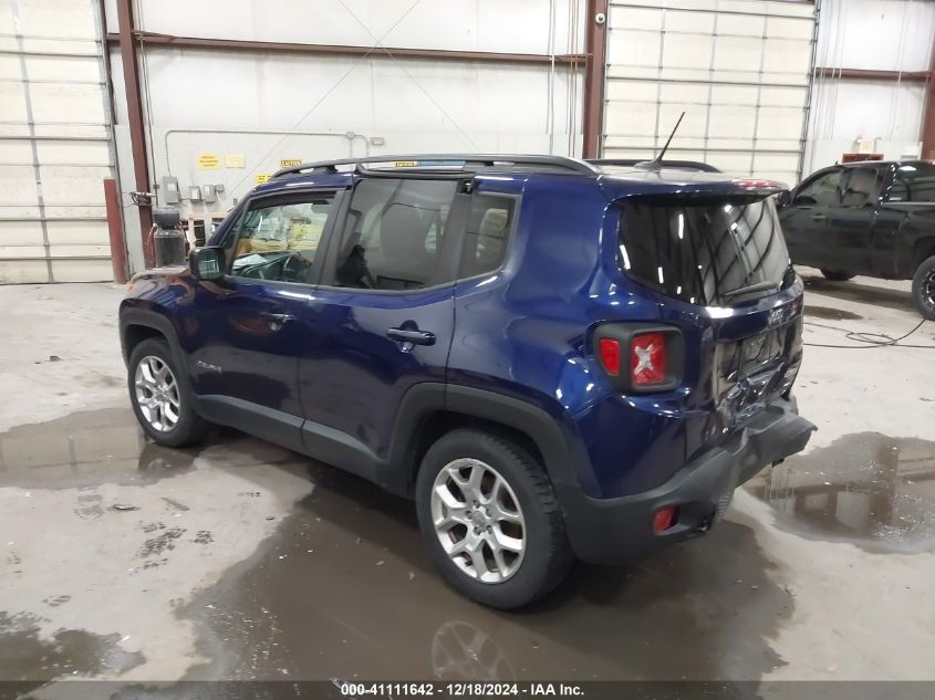 VIN ZACCJABB2HPG46371 2017 Jeep Renegade, Latitude Fwd no.3