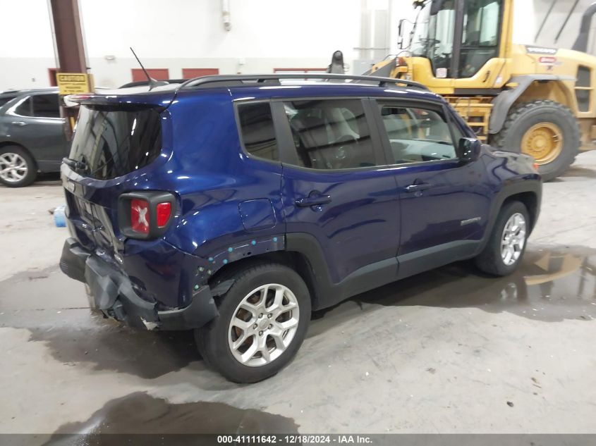 2017 JEEP RENEGADE LATITUDE FWD - ZACCJABB2HPG46371