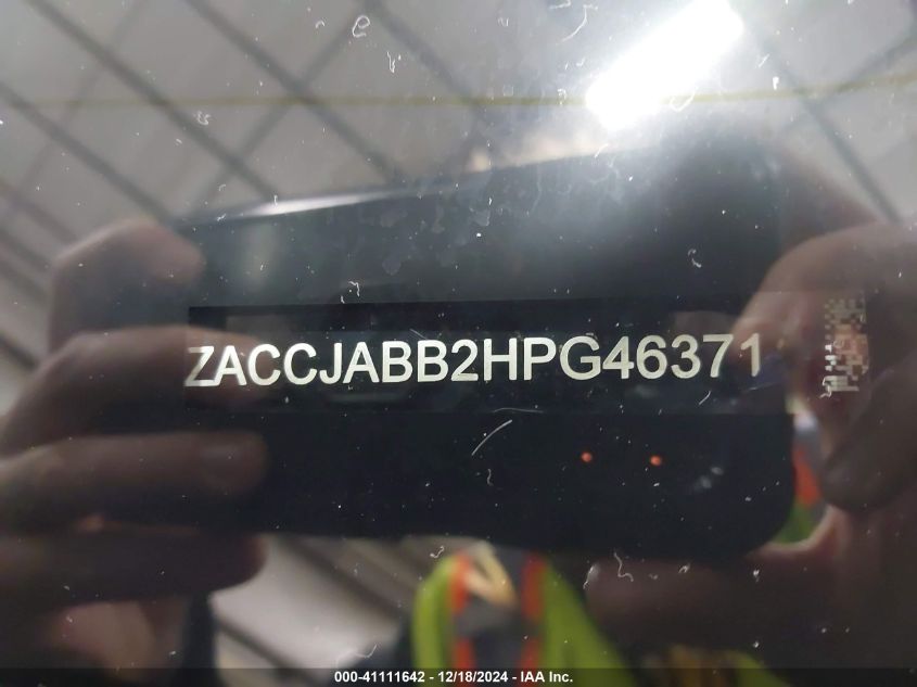 2017 JEEP RENEGADE LATITUDE FWD - ZACCJABB2HPG46371