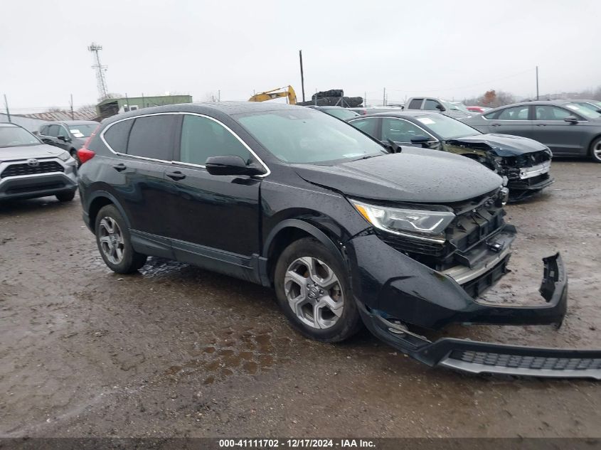 VIN 5J6RW2H56KA004255 2019 Honda CR-V, EX no.1