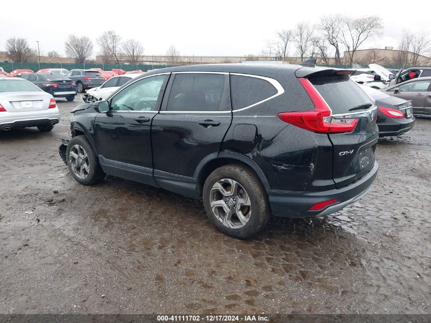 VIN 5J6RW2H56KA004255 2019 Honda CR-V, EX no.3