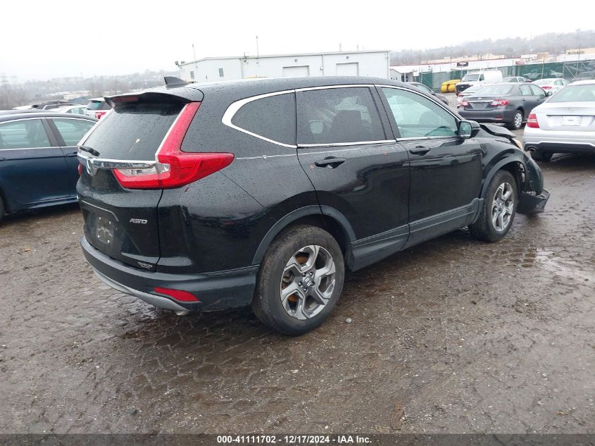 VIN 5J6RW2H56KA004255 2019 Honda CR-V, EX no.4