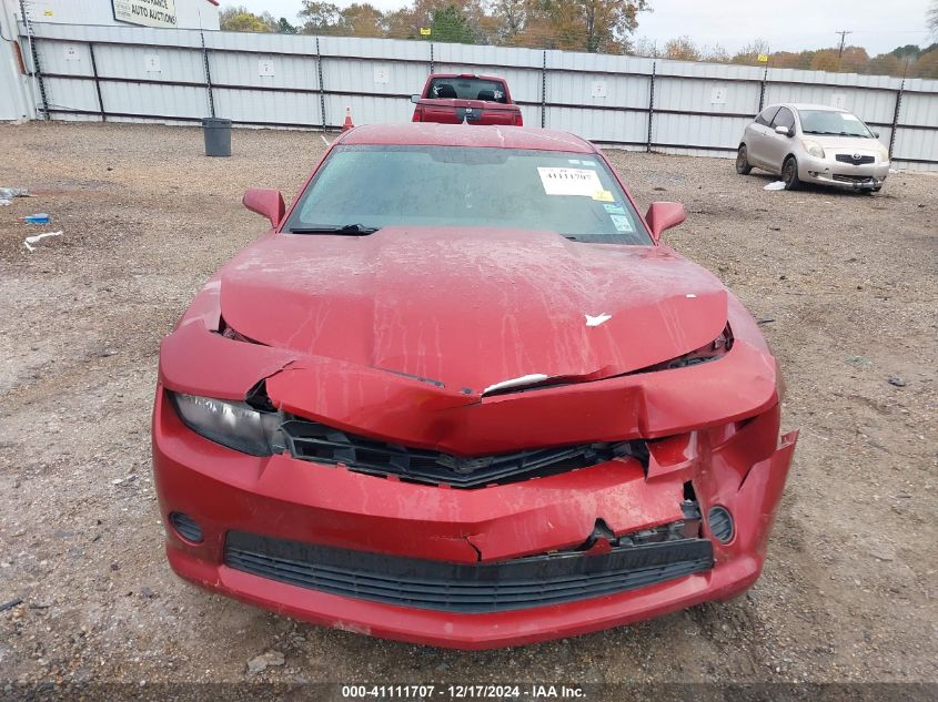 2015 Chevrolet Camaro Ls VIN: 2G1FB1E35F9144762 Lot: 41111707