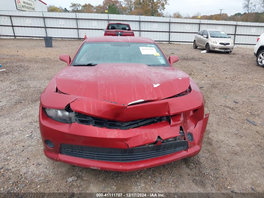 2015 Chevrolet Camaro Ls VIN: 2G1FB1E35F9144762 Lot: 41111707