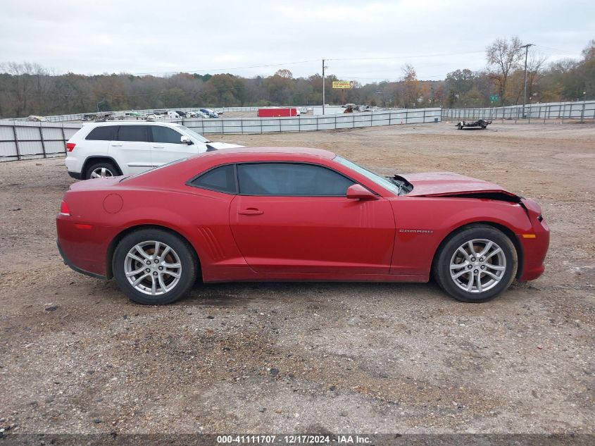 2015 Chevrolet Camaro Ls VIN: 2G1FB1E35F9144762 Lot: 41111707