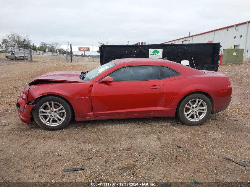 2015 Chevrolet Camaro Ls VIN: 2G1FB1E35F9144762 Lot: 41111707