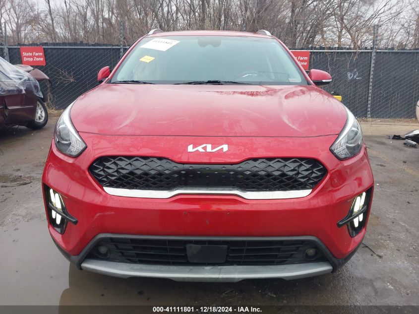 2022 Kia Niro Ex Premium VIN: KNDCE3LC6N5496034 Lot: 41111801