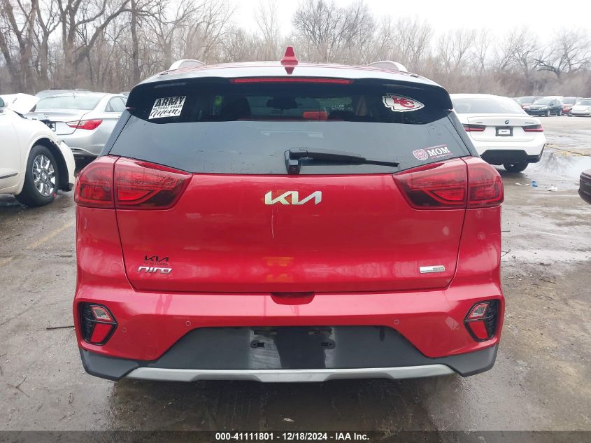 2022 Kia Niro Ex Premium VIN: KNDCE3LC6N5496034 Lot: 41111801