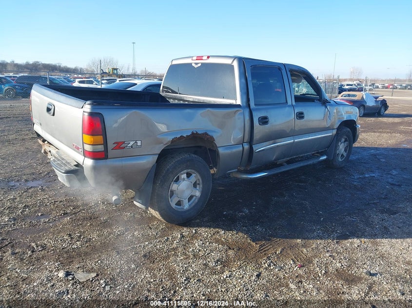 2006 GMC SIERRA 1500 VIN: 2GTEK13Z061325681