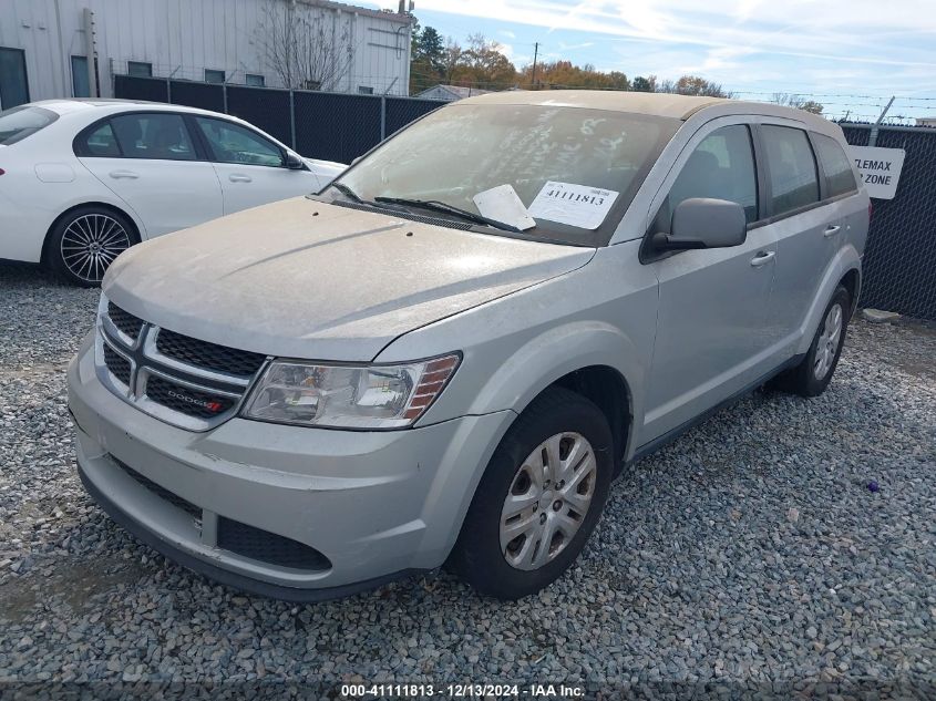 VIN 3C4PDCAB1ET259210 2014 DODGE JOURNEY no.2