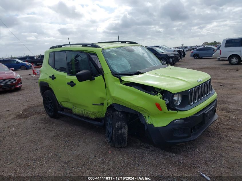 VIN ZACCJBAB8HPG31848 2017 Jeep Renegade, Sport 4X4 no.13