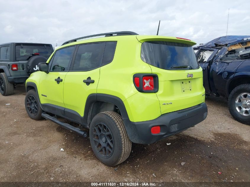 VIN ZACCJBAB8HPG31848 2017 Jeep Renegade, Sport 4X4 no.14