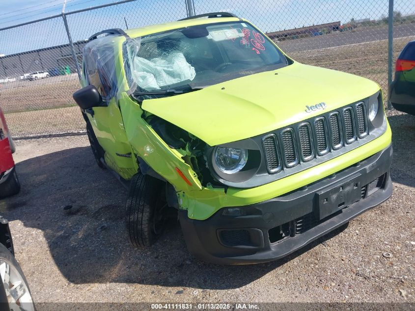 2017 Jeep Renegade, Sport 4X4