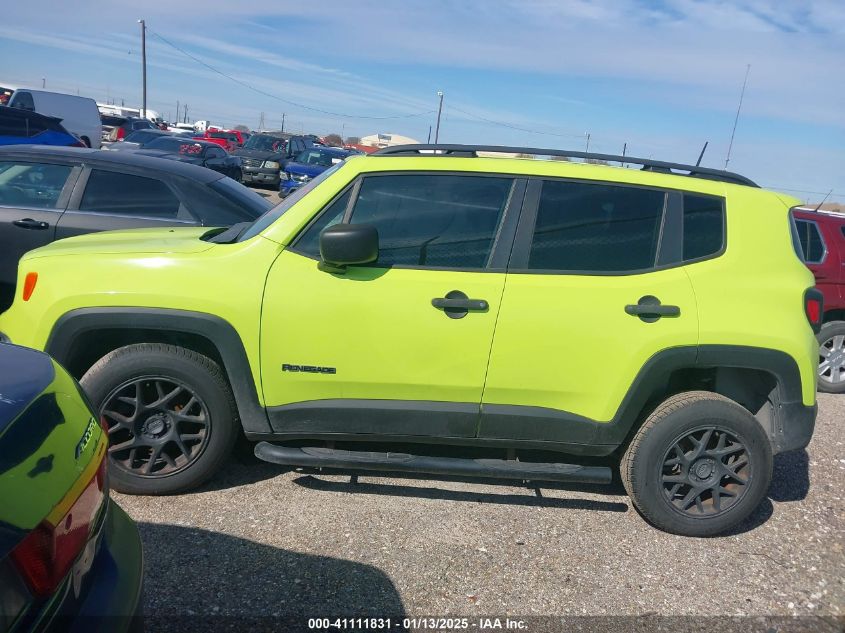 VIN ZACCJBAB8HPG31848 2017 Jeep Renegade, Sport 4X4 no.3