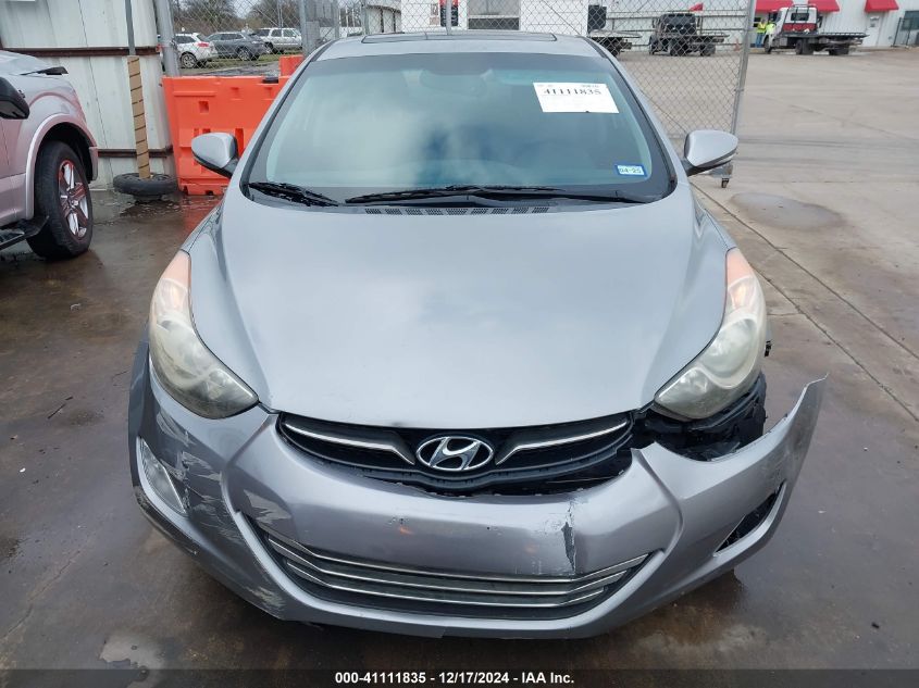 VIN KMHDH4AE6DU883656 2013 Hyundai Elantra, Limited no.12