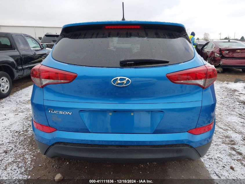 VIN KM8J23A49JU619316 2018 Hyundai Tucson, SE no.16