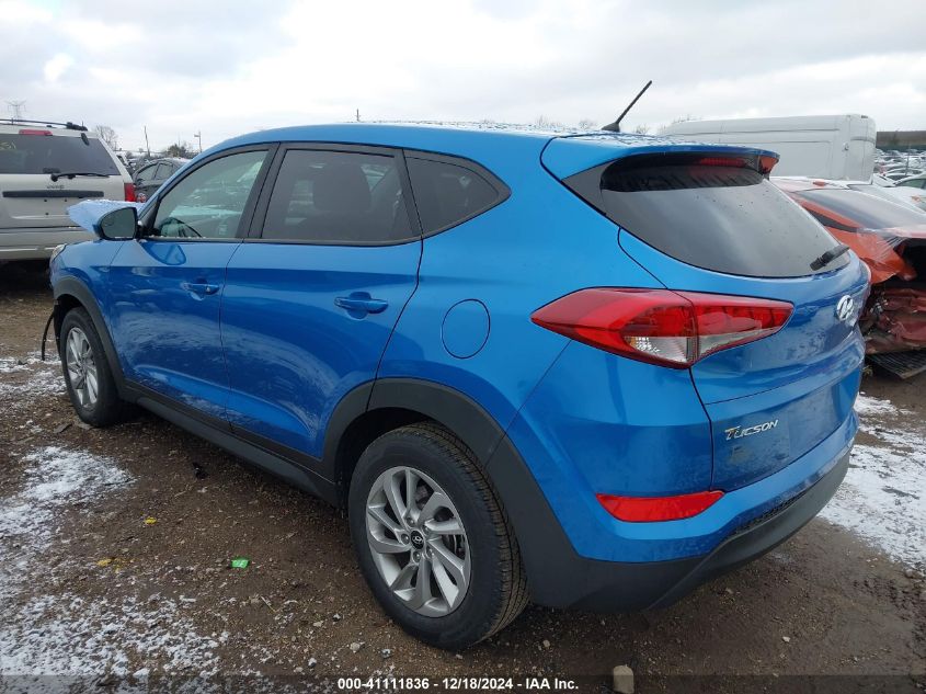 VIN KM8J23A49JU619316 2018 Hyundai Tucson, SE no.3