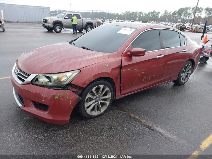 VIN 1HGCR2F55DA245427 2013 Honda Accord, Sport no.2