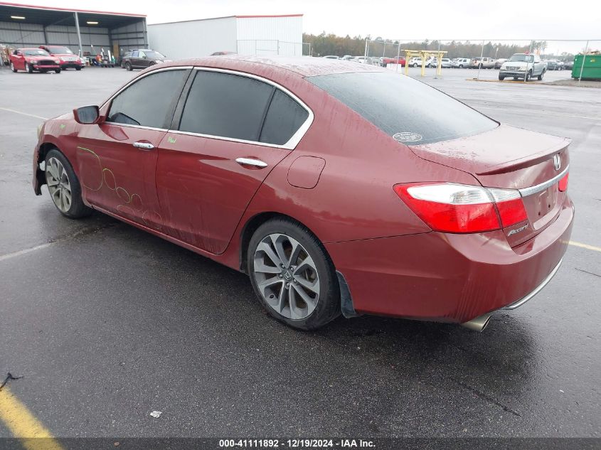 VIN 1HGCR2F55DA245427 2013 Honda Accord, Sport no.3