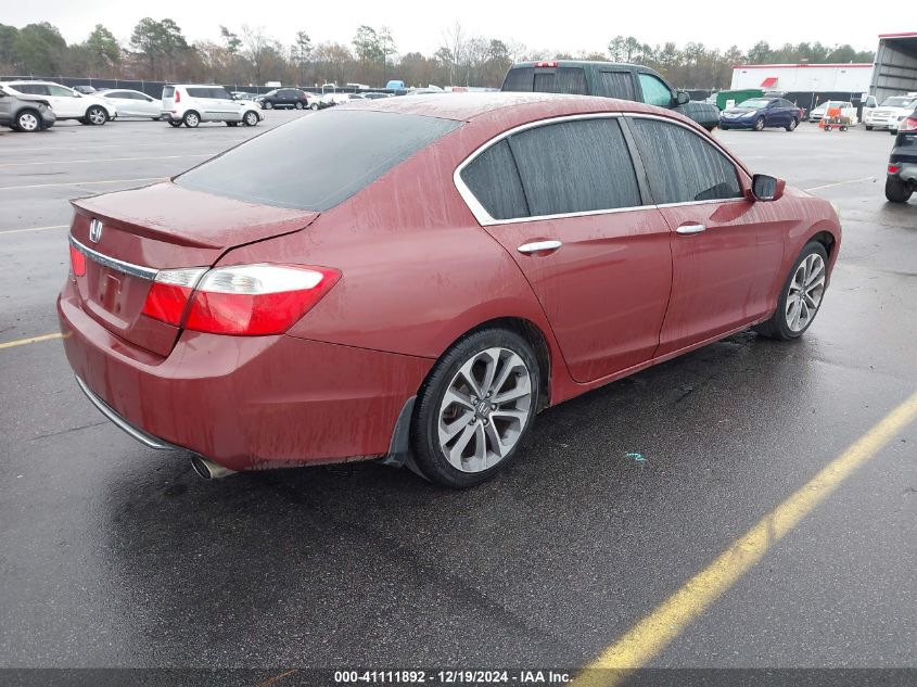 VIN 1HGCR2F55DA245427 2013 Honda Accord, Sport no.4