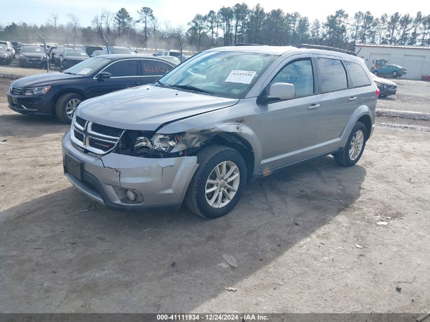 VIN 3C4PDDBG6GT150163 2016 Dodge Journey, Sxt no.2