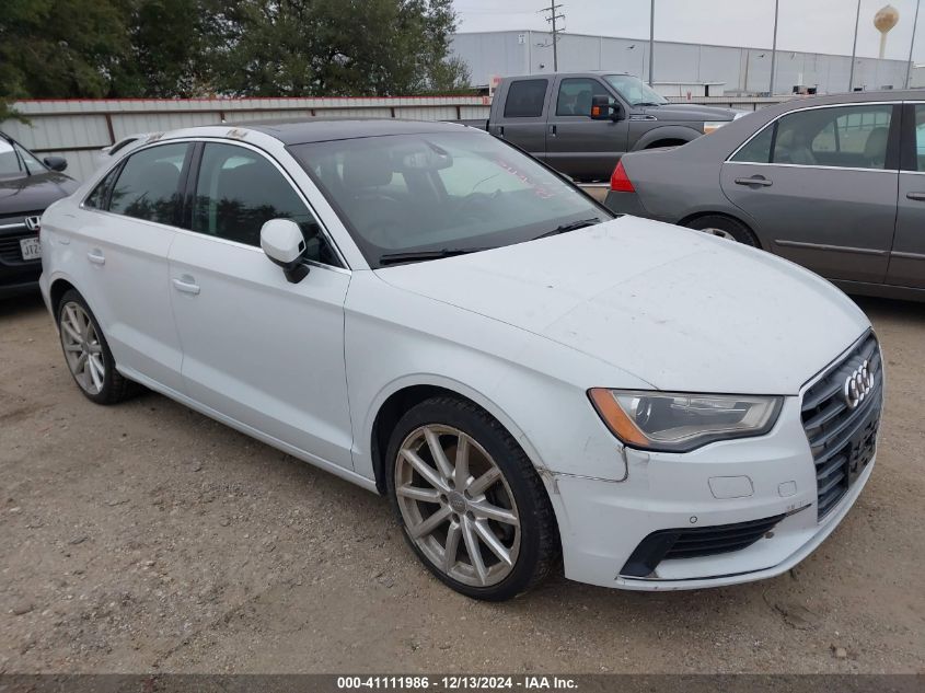 VIN WAUEFGFF1F1092549 2015 AUDI A3 no.1