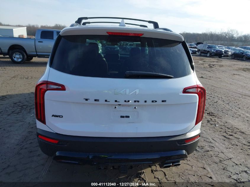 2022 Kia Telluride Sx VIN: 5XYP5DHC8NG211793 Lot: 41112040