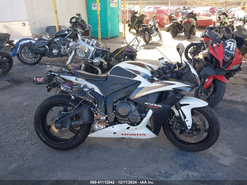 2007 Honda Cbr600 Rr VIN: JH2PC40037M004955 Lot: 41112042